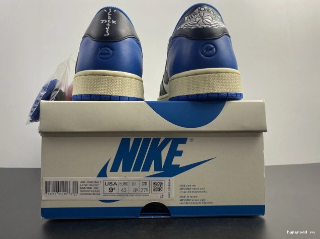Travis Air Scott x 1 Design Retro DM7866-140 Fragment x Low Jordan 0803